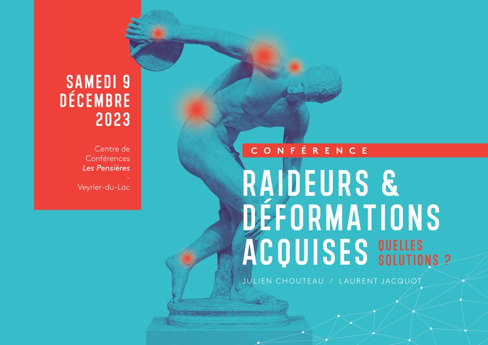 Affiche conf&eacute;rence Raideurs et D&eacute;formations acquises : Quelles solutions ?