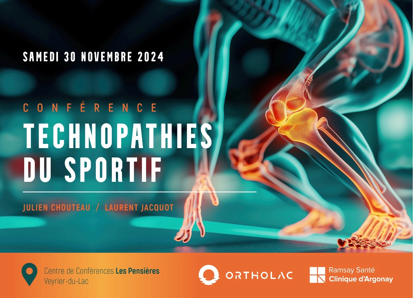 Conf&eacute;rence Technopathies du sportif