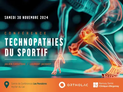 Conf&eacute;rence Technopathies du sportif
